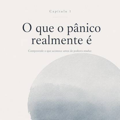 Pânico Sem Perigo : Liberta-te da ansiedade e do pânico que o teu corpo dispara sem motivo