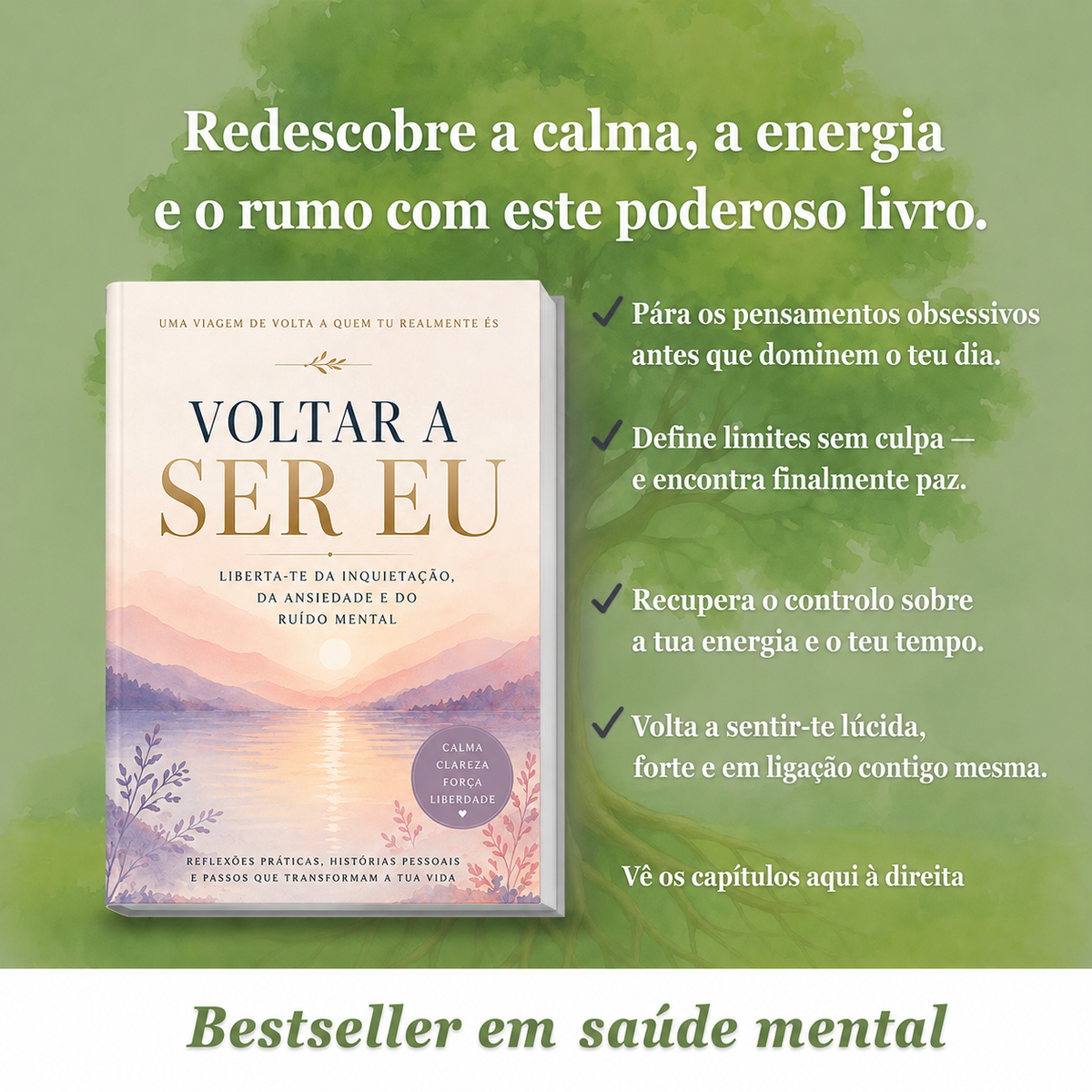 Voltar a Ser Eu: Liberta-te da inquietação, da ansiedade e do ruído mental