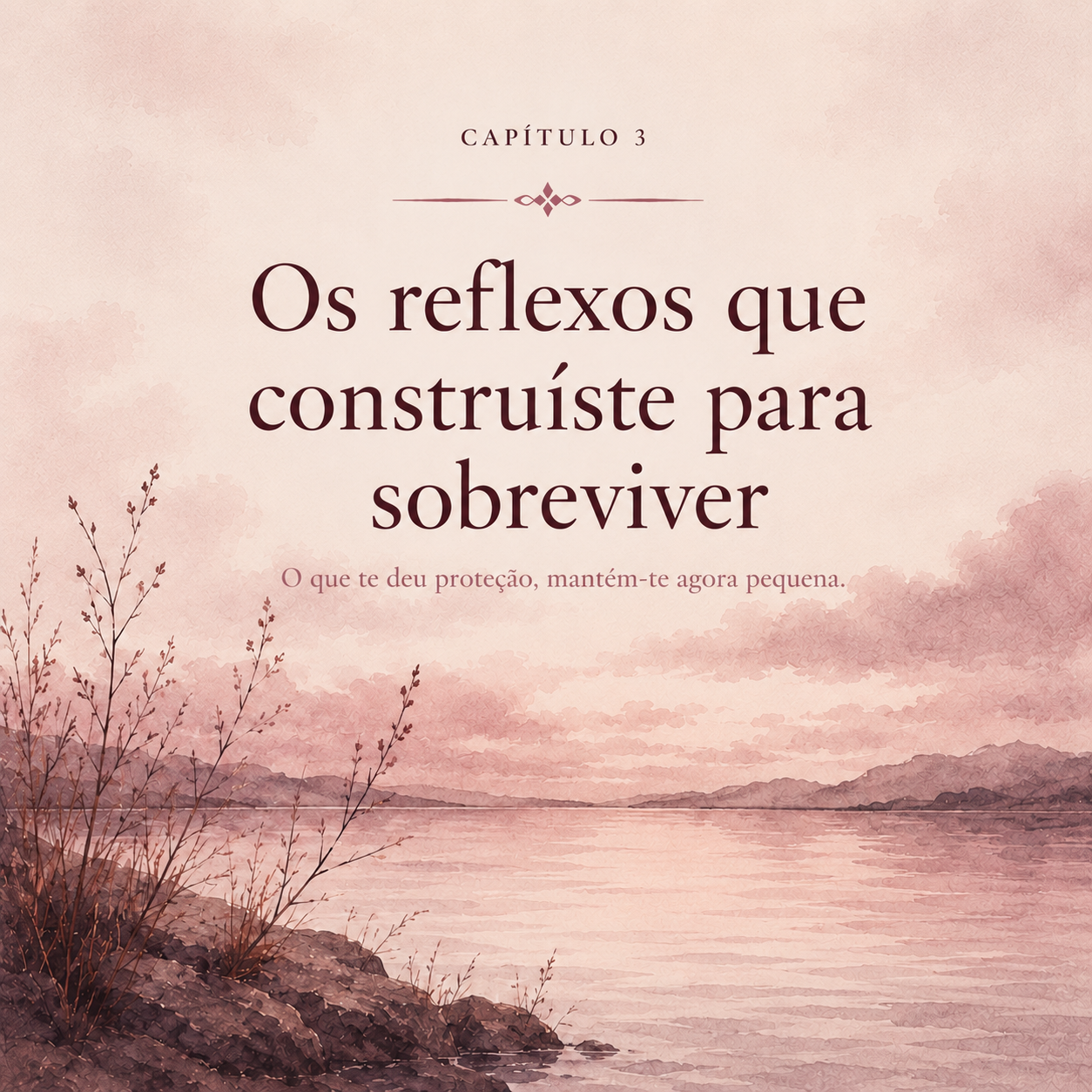 A Pequena Ferida : Como pequenos acontecimentos te moldaram, e como voltar a soltar os teus velhos reflexos