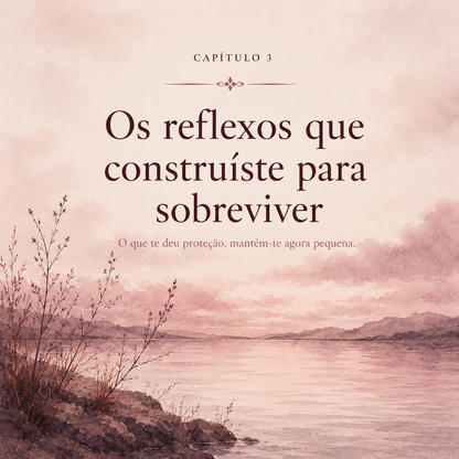A Pequena Ferida : Como pequenos acontecimentos te moldaram, e como voltar a soltar os teus velhos reflexos