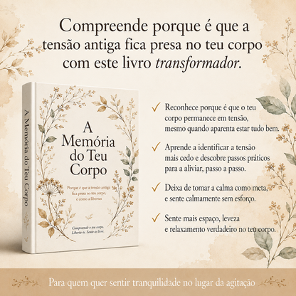 A Memória do Teu Corpo : Porque é que a tensão antiga fica presa no teu corpo, e como a libertas