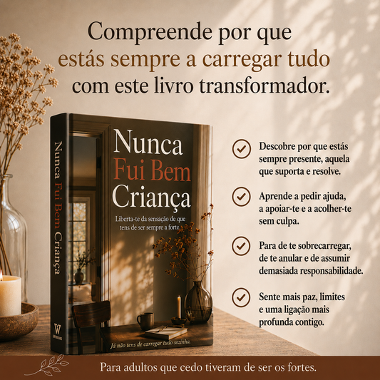 Nunca Fui Bem Criança : Liberta-te da sensação de que tens de ser sempre a forte